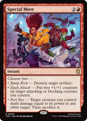 Magic: The Gathering - Special Move - Teenage Mutant Ninja Turtles Eternal