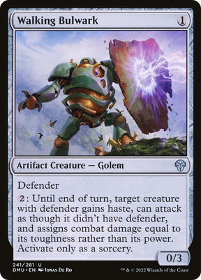 Magic: The Gathering - Walking Bulwark - Dominaria United
