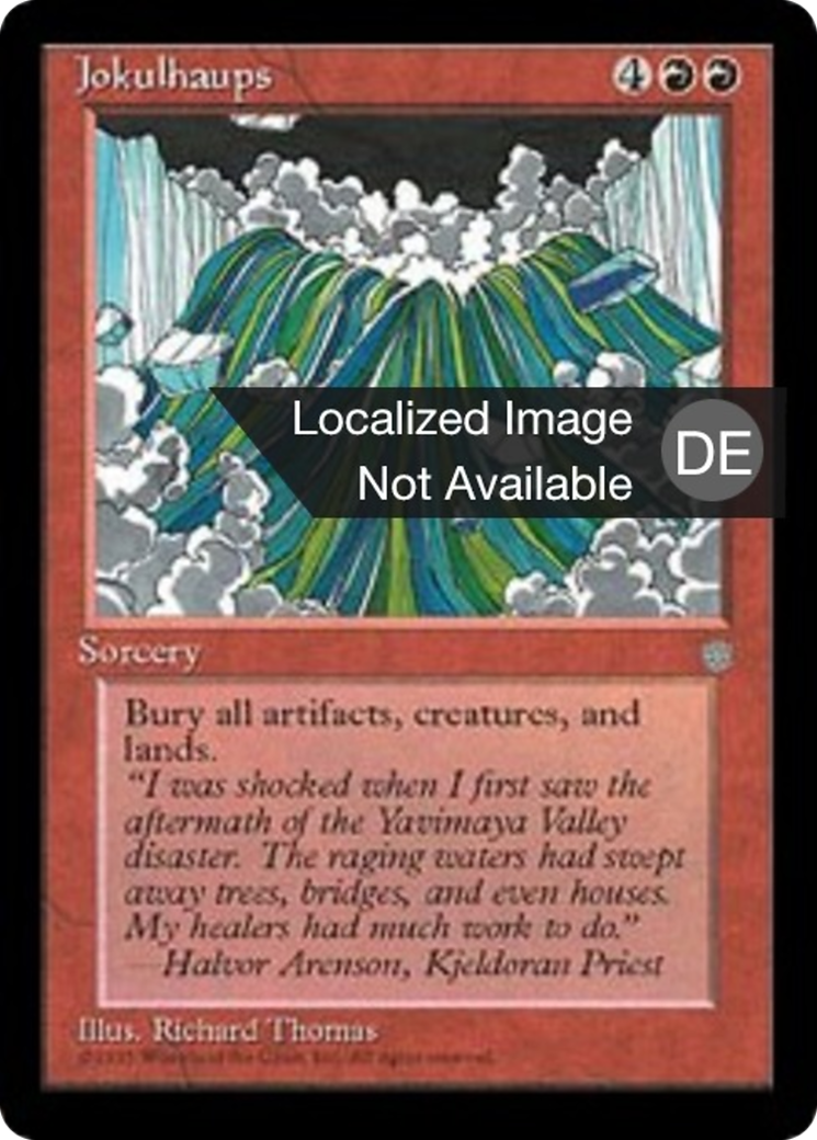 Magic: The Gathering - Jokulhaups - Ice Age
