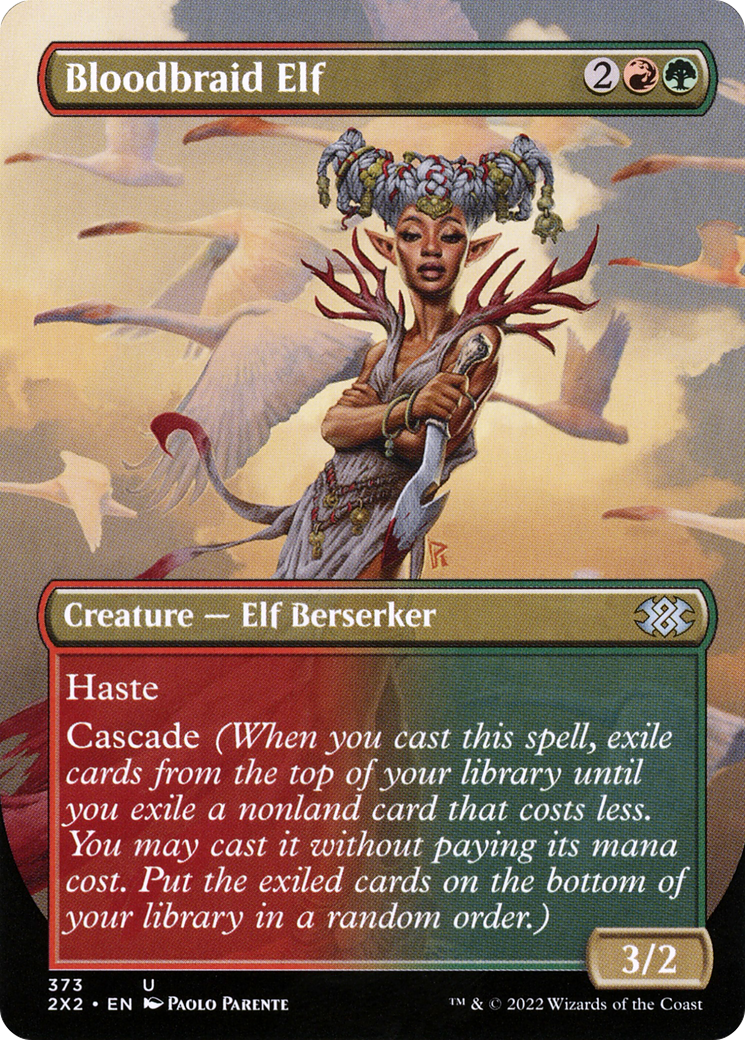 Magic: The Gathering - Bloodbraid Elf Foil - Double Masters 2022