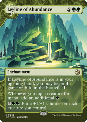Magic: The Gathering - Leyline of Abundance - Wilds of Eldraine: Enchanting Tales