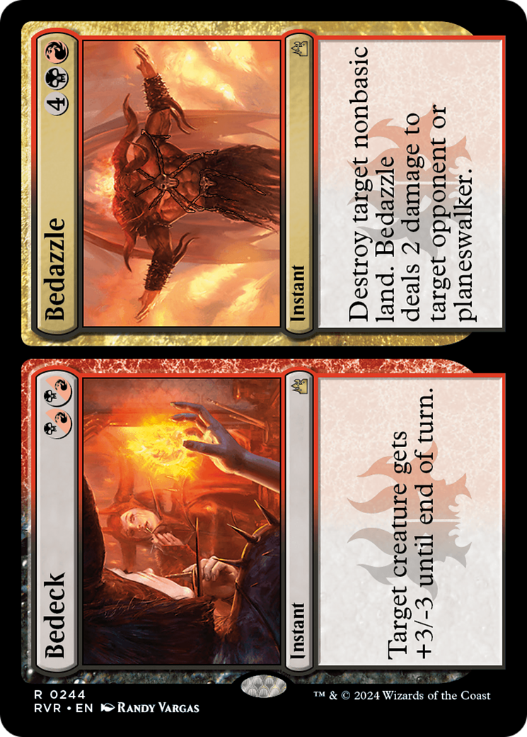 Magic: The Gathering - Bedeck // Bedazzle Foil - Ravnica Remastered