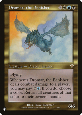 Magic: The Gathering - Dromar, the Banisher - The List
