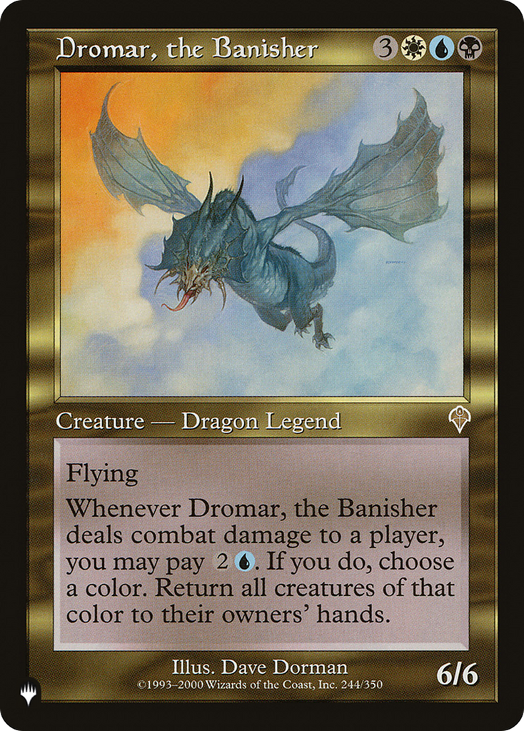 Magic: The Gathering - Dromar, the Banisher - The List