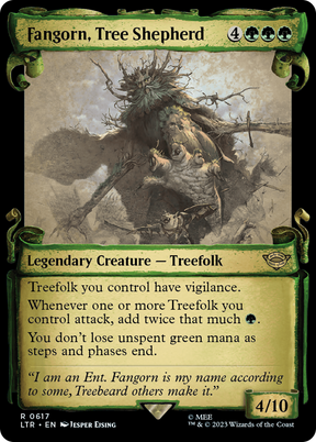 Magic: The Gathering - Fangorn, Tree Shepherd Foil - The Lord of the Rings: Tales of Middle-earth