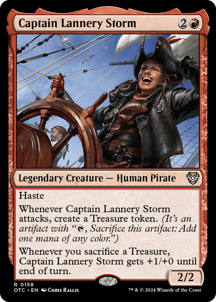 Magic: The Gathering - Captain Lannery Storm - Outlaws of Thunder Junction Commander