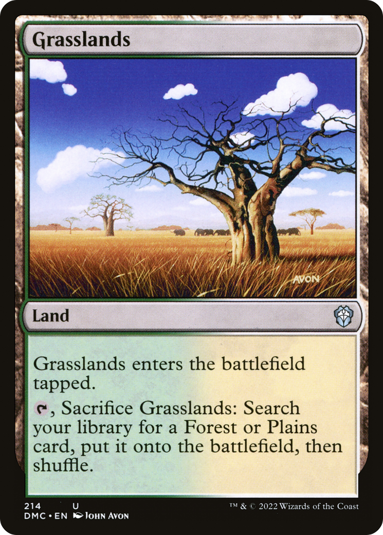 Magic: The Gathering - Grasslands - Dominaria United Commander