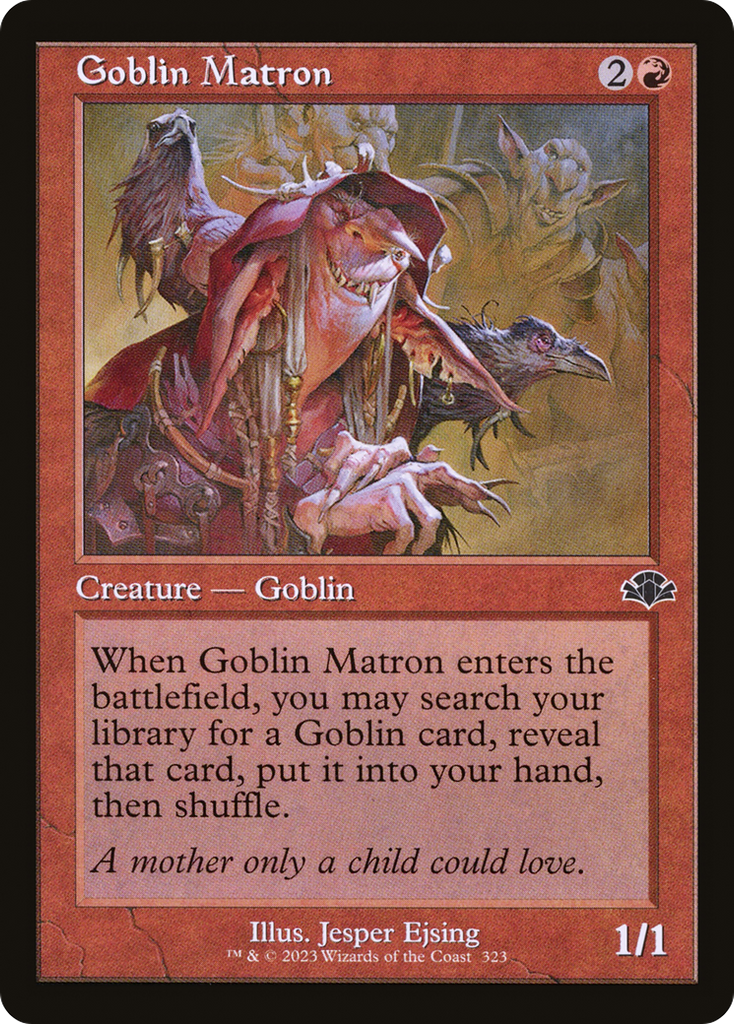Magic: The Gathering - Goblin Matron - Dominaria Remastered