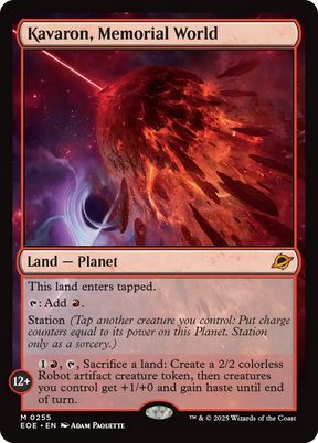 Magic: The Gathering - Kavaron, Memorial World Foil - Edge of Eternities