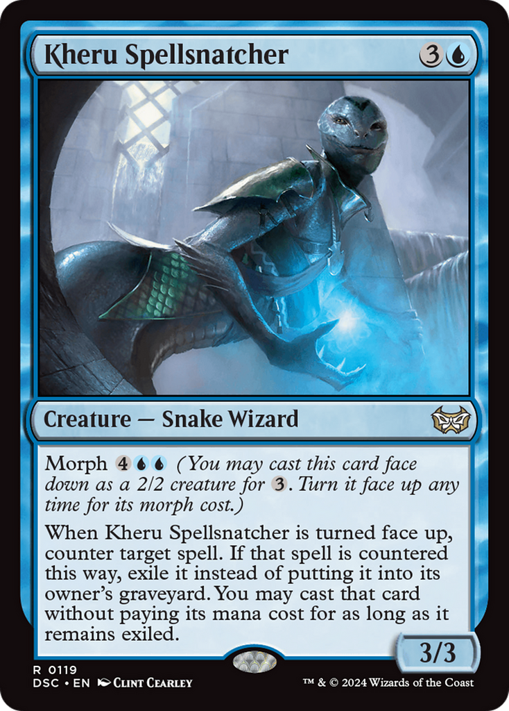 Magic: The Gathering - Kheru Spellsnatcher - Duskmourn: House of Horror Commander