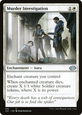 Magic: The Gathering - Murder Investigation - Jumpstart 2022