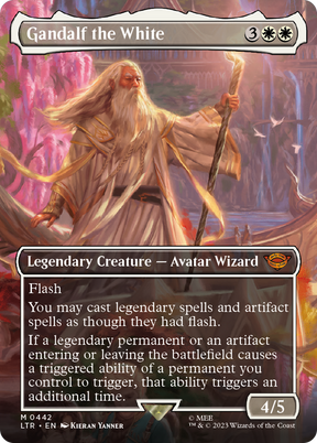 Magic: The Gathering - Gandalf the White Foil - The Lord of the Rings: Tales of Middle-earth