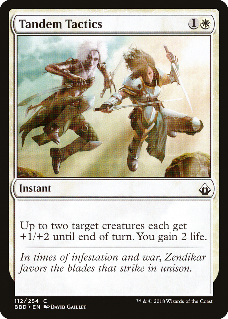 Magic: The Gathering - Tandem Tactics Foil - Battlebond