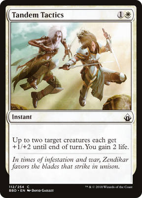 Magic: The Gathering - Tandem Tactics Foil - Battlebond