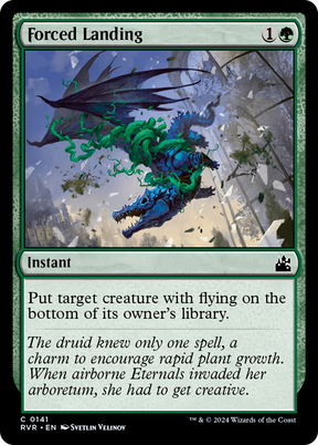 Magic: The Gathering - Forced Landing Foil - Ravnica Remastered