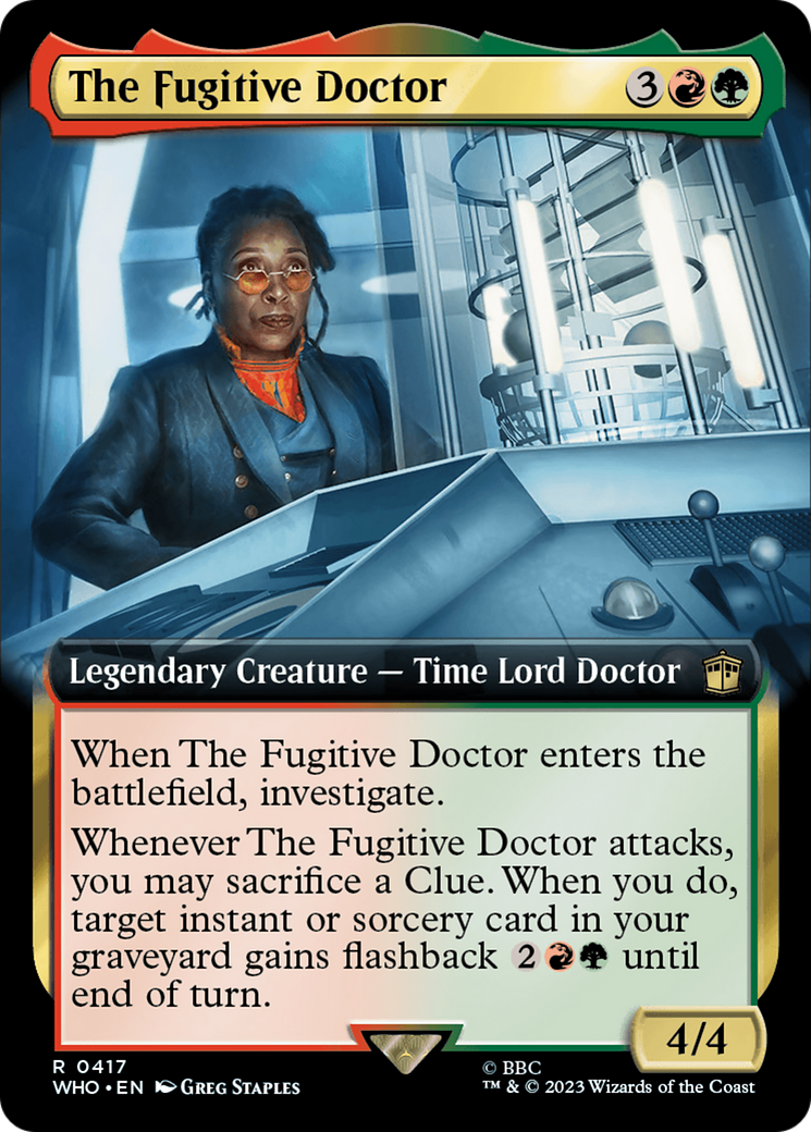 Magic: The Gathering - The Fugitive Doctor - Doctor Who