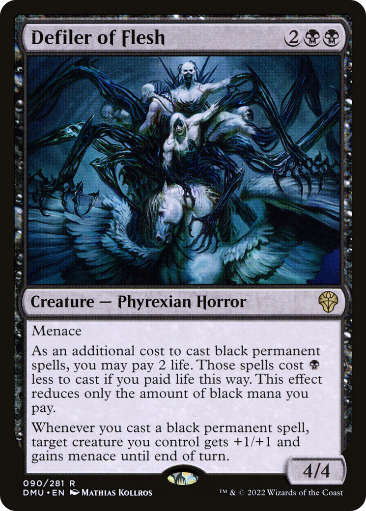 Magic: The Gathering - Defiler of Flesh Foil - Dominaria United