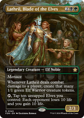 Magic: The Gathering - Lathril, Blade of the Elves Foil - Foundations