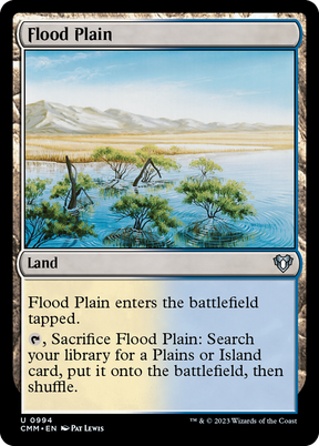 Magic: The Gathering - Flood Plain - Commander Masters