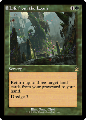 Magic: The Gathering - Life from the Loam Foil - Ravnica Remastered