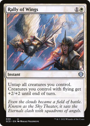 Magic: The Gathering - Rally of Wings - Starter Commander Decks