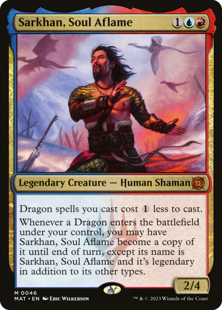 Magic: The Gathering - Sarkhan, Soul Aflame Foil - March of the Machine: The Aftermath