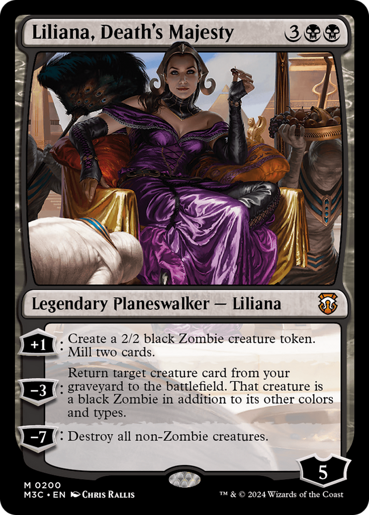Magic: The Gathering - Liliana, Death's Majesty - Modern Horizons 3 Commander