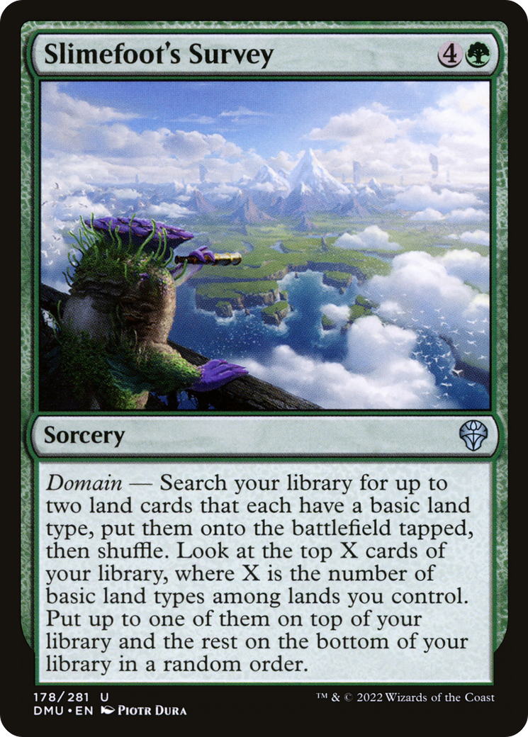 Magic: The Gathering - Slimefoot's Survey Foil - Dominaria United