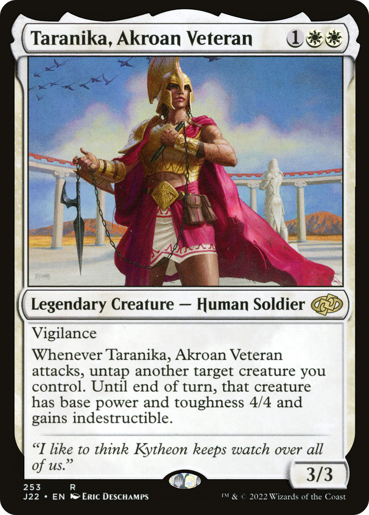 Magic: The Gathering - Taranika, Akroan Veteran - Jumpstart 2022