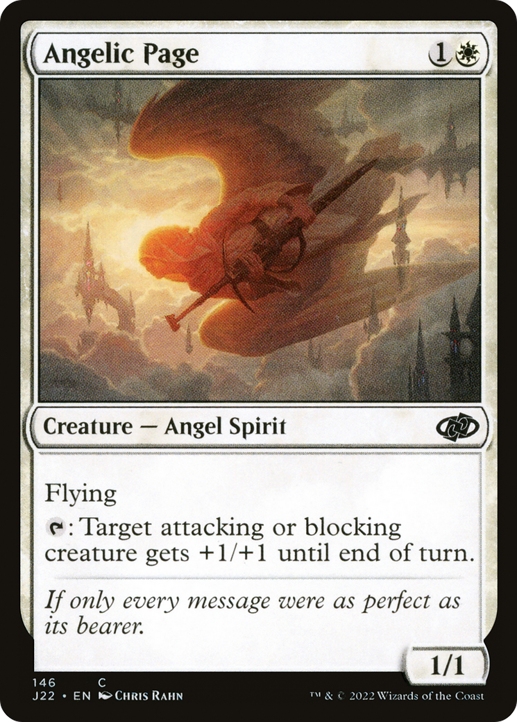 Magic: The Gathering - Angelic Page - Jumpstart 2022