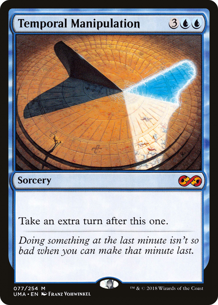 Magic: The Gathering - Temporal Manipulation Foil - Ultimate Masters
