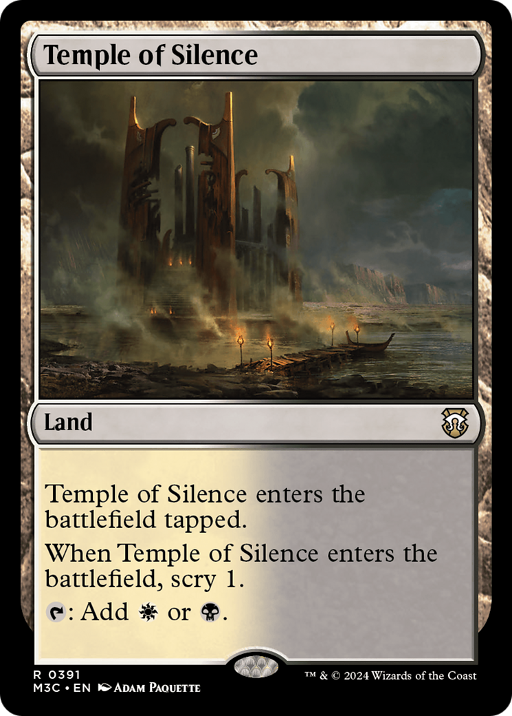 Magic: The Gathering - Temple of Silence - Modern Horizons 3 Commander