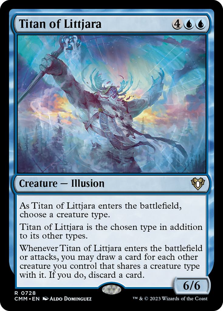 Magic: The Gathering - Titan of Littjara - Commander Masters