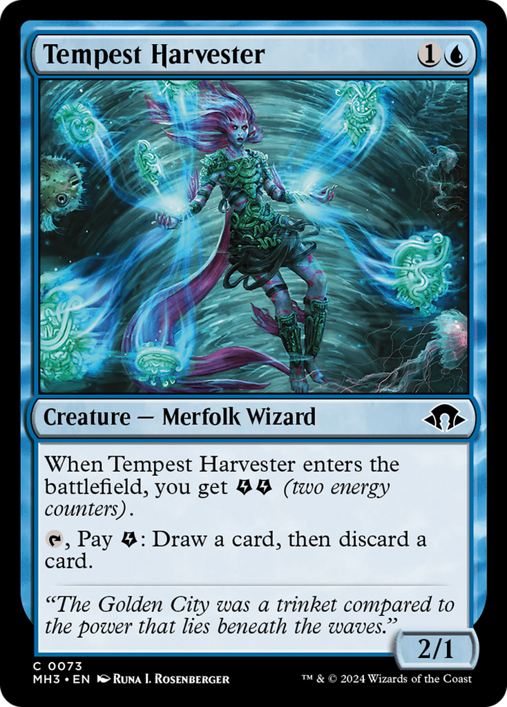 Magic: The Gathering - Tempest Harvester Foil - Modern Horizons 3