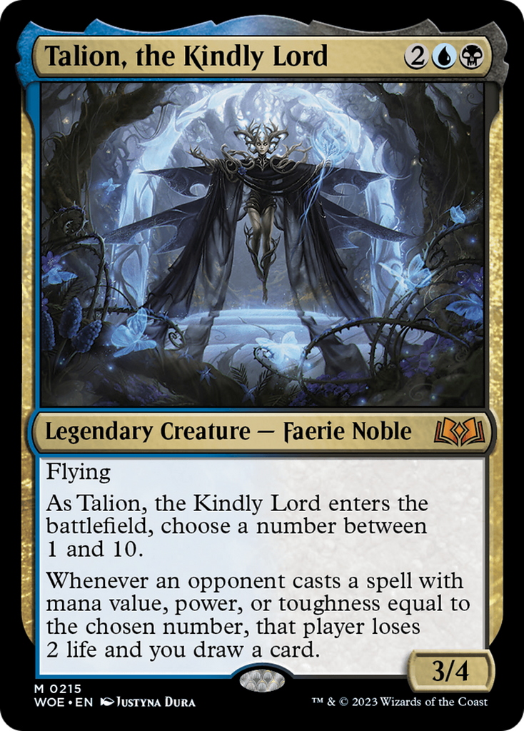 Magic: The Gathering - Talion, the Kindly Lord - Wilds of Eldraine