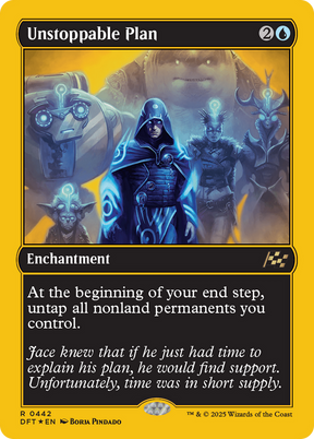 Magic: The Gathering - Unstoppable Plan Foil - Aetherdrift