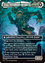 Magic: The Gathering - Sygg, Wanderwine Wisdom // Sygg, Wanderbrine Shield Foil - Lorwyn Eclipsed