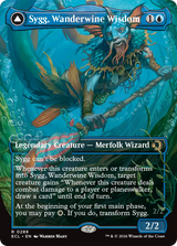 Magic: The Gathering - Sygg, Wanderwine Wisdom // Sygg, Wanderbrine Shield Foil - Lorwyn Eclipsed