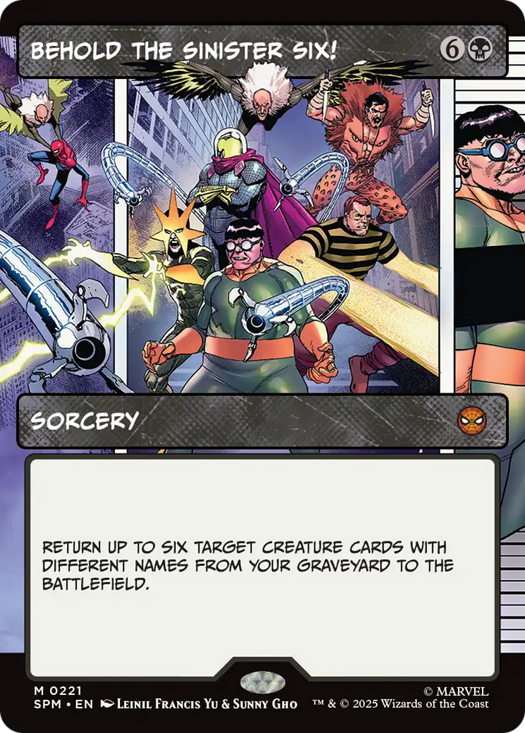 Magic: The Gathering - Behold the Sinister Six! - Marvel's Spider-Man