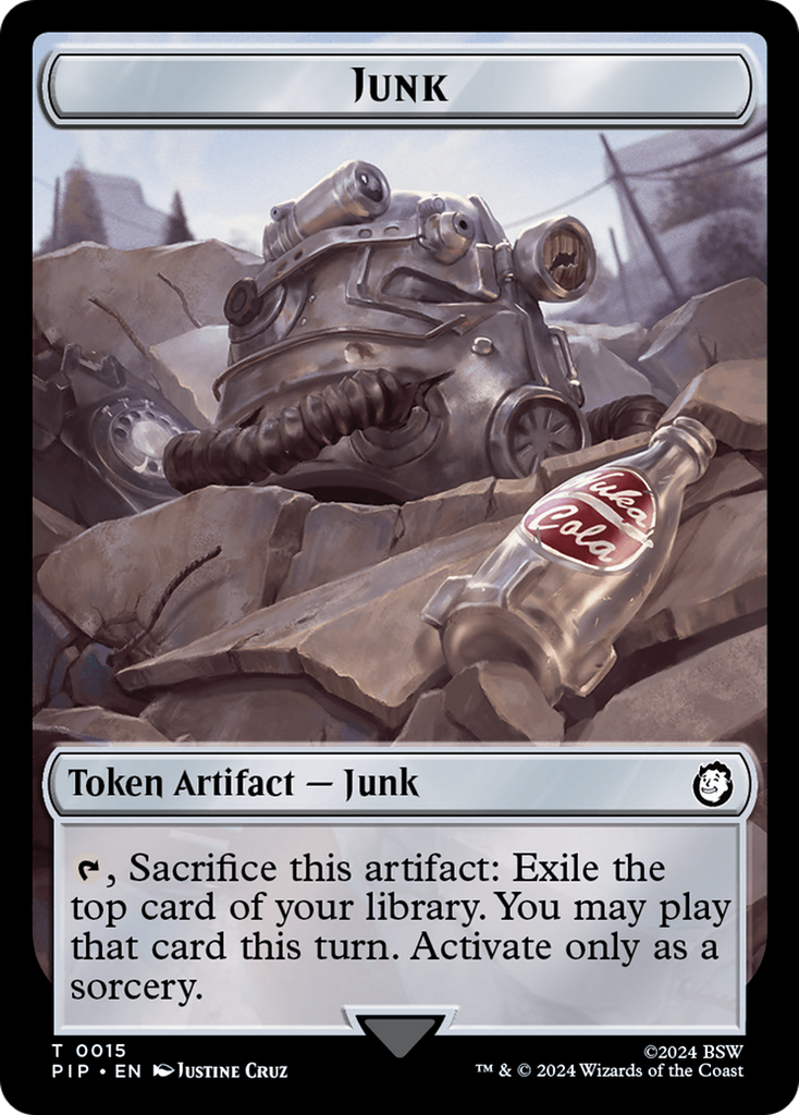 Magic: The Gathering - Junk Token - Fallout Tokens