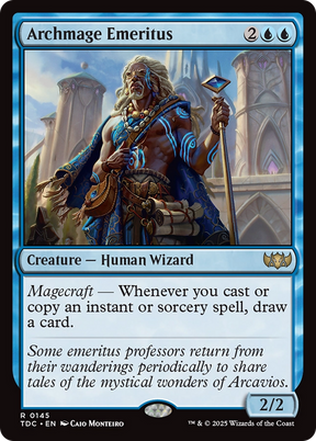 Magic: The Gathering - Archmage Emeritus - Tarkir: Dragonstorm Commander