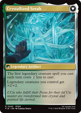 Magic: The Gathering - Serah Farron // Crystallized Serah Foil - Final Fantasy