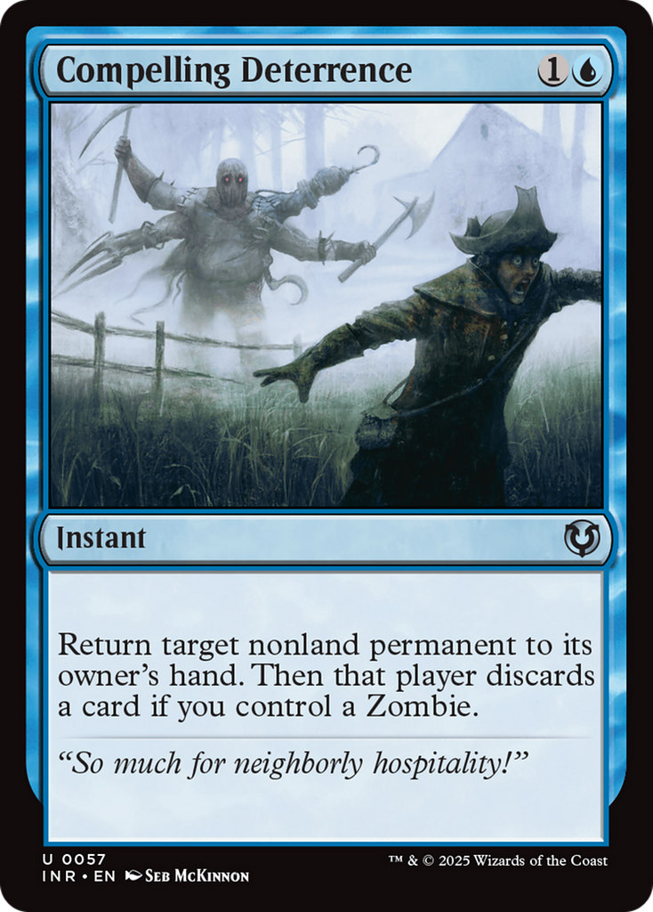 Magic: The Gathering - Compelling Deterrence - Innistrad Remastered