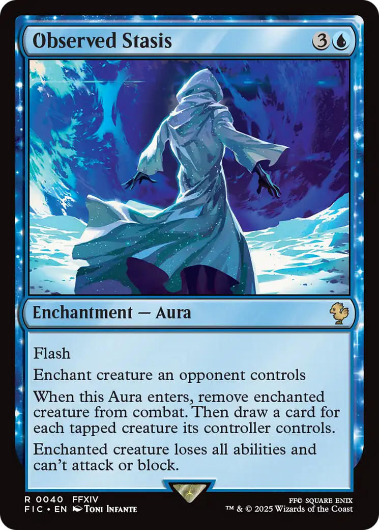 Magic: The Gathering - Observed Stasis - Final Fantasy Commander