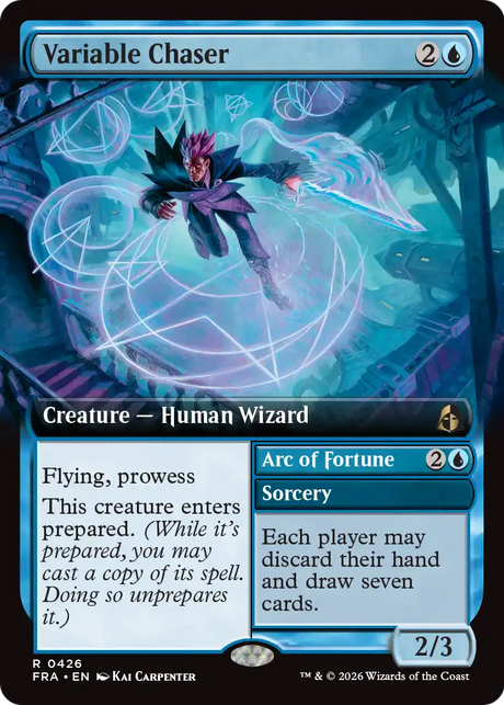 Magic: The Gathering - Variable Chaser // Arc of Fortune - Reality Fracture