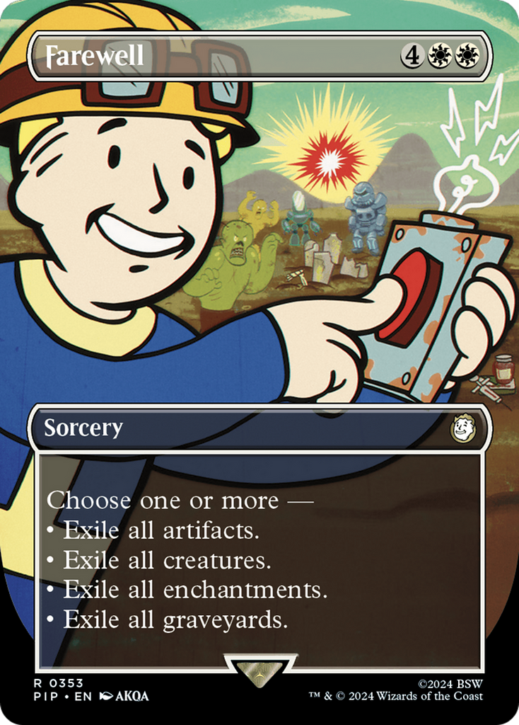 Magic: The Gathering - Farewell Foil - Fallout