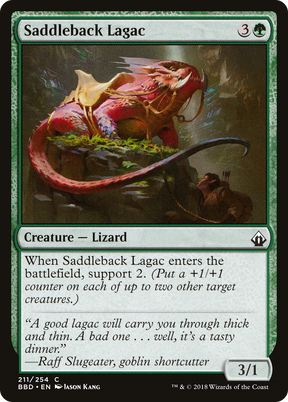Magic: The Gathering - Saddleback Lagac Foil - Battlebond