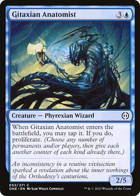 Magic: The Gathering - Gitaxian Anatomist Foil - Phyrexia: All Will Be One