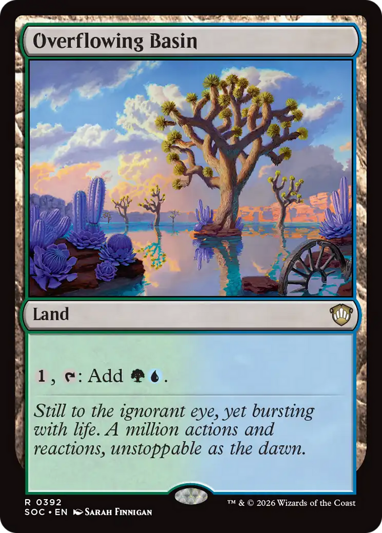 Magic: The Gathering - Overflowing Basin - Secrets of Strixhaven Commander
