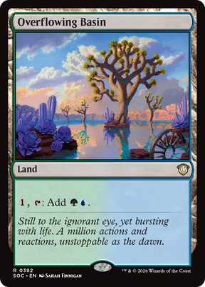 Magic: The Gathering - Overflowing Basin - Secrets of Strixhaven Commander